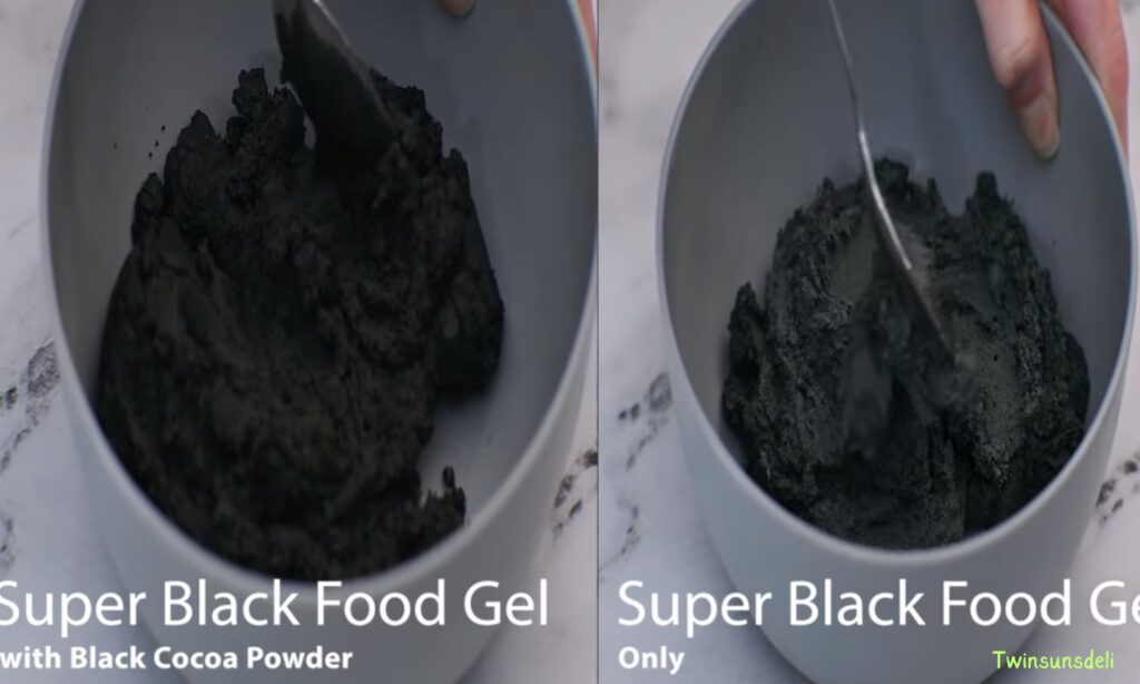 how to make black with food coloring