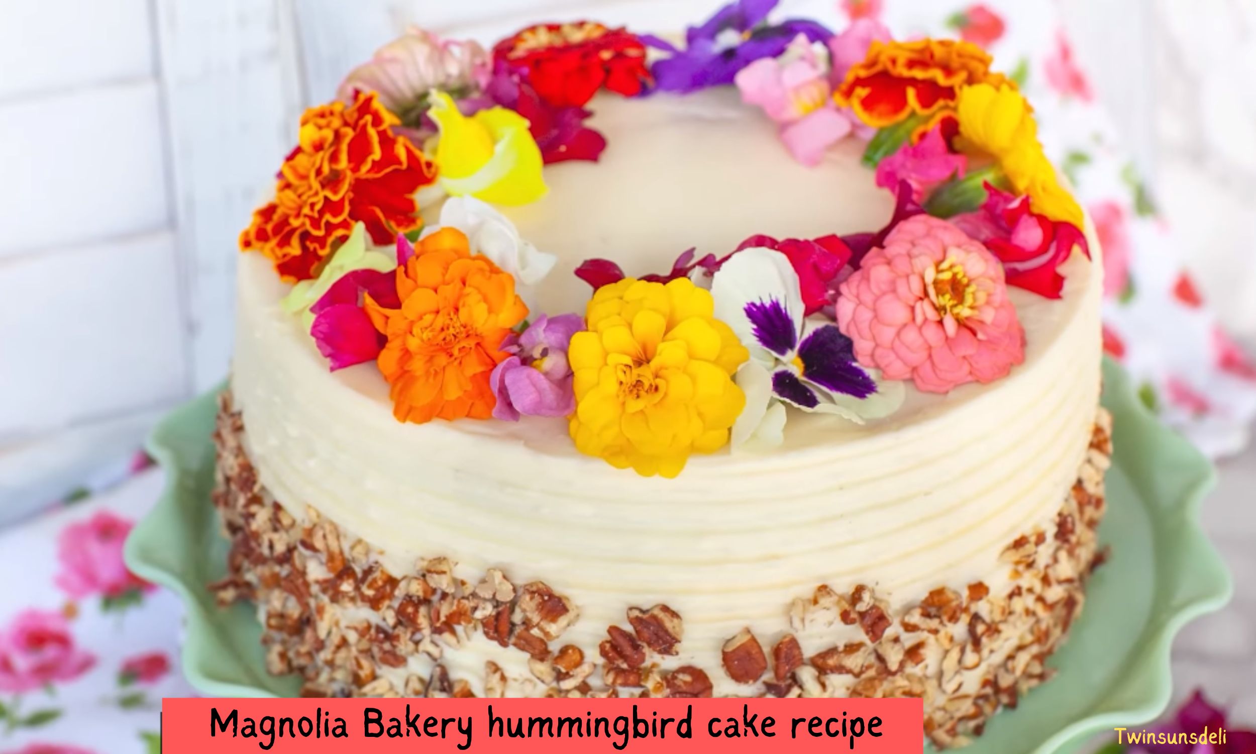 Magnolia Bakery hummingbird cake recipe