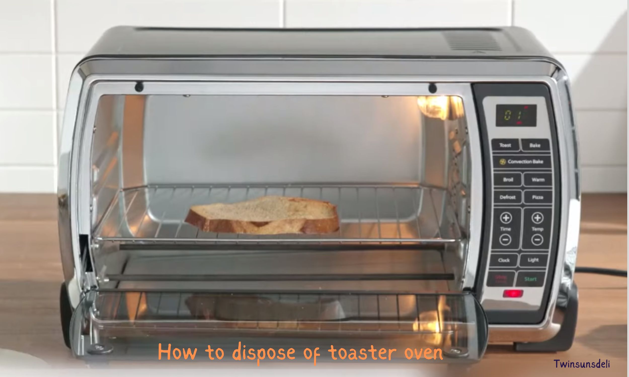 How to dispose of toaster oven