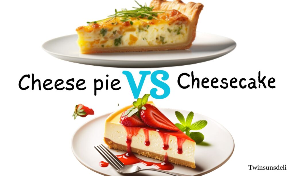 Cheese pie vs Cheesecake