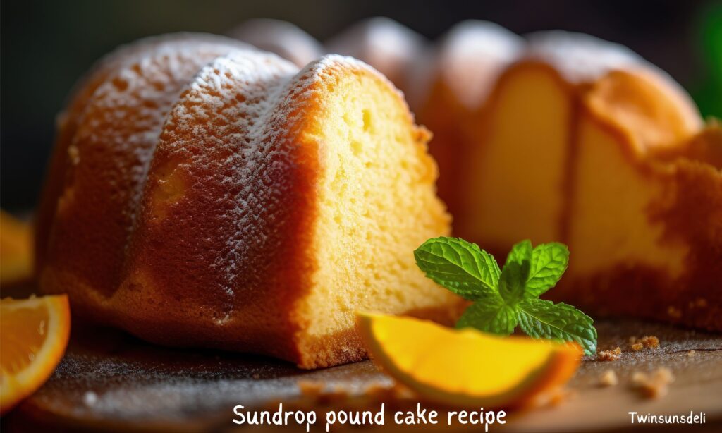 Sundrop pound cake recipe