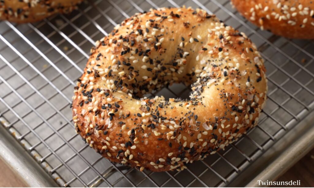 How to toast a bagel in the oven