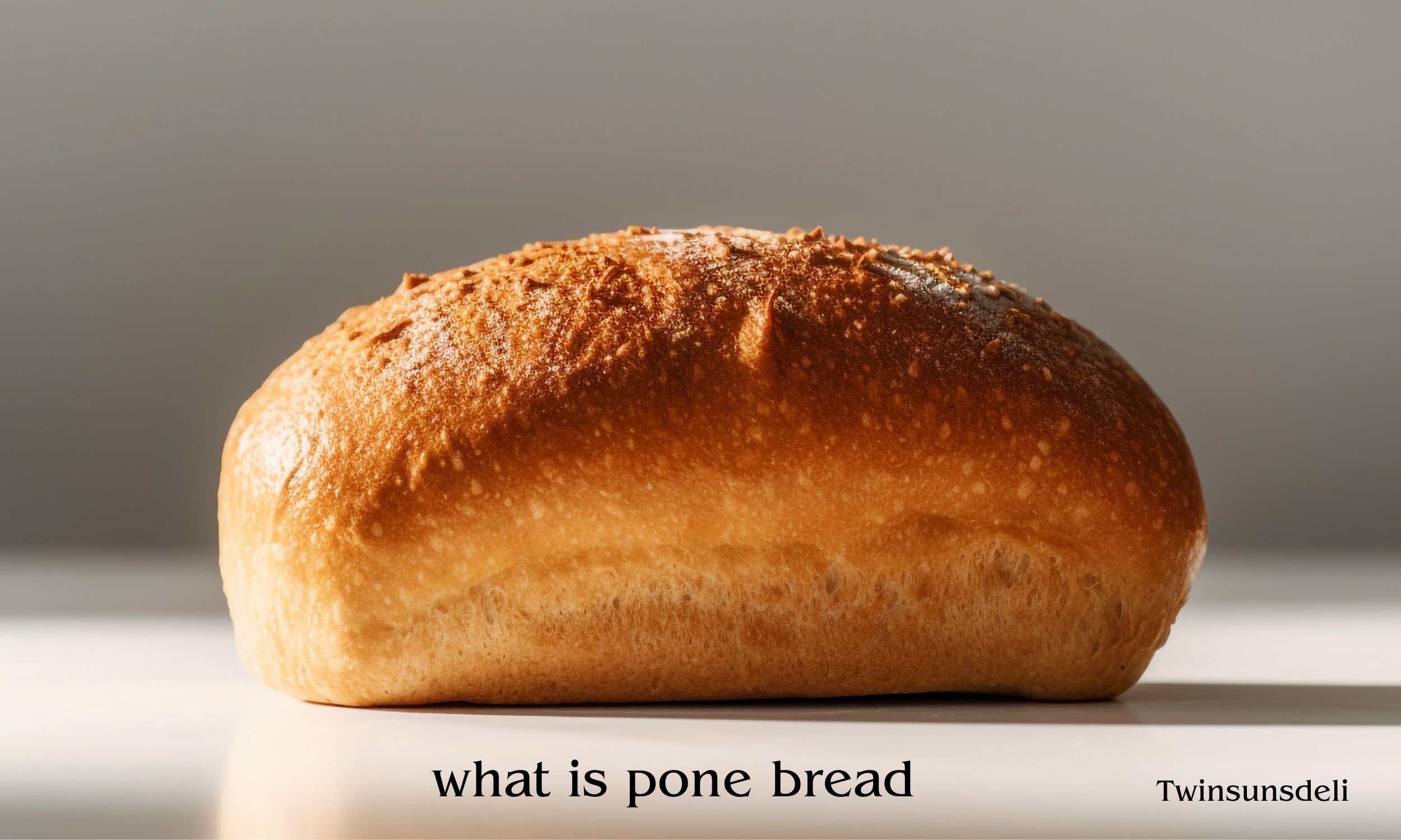 what is pone bread
