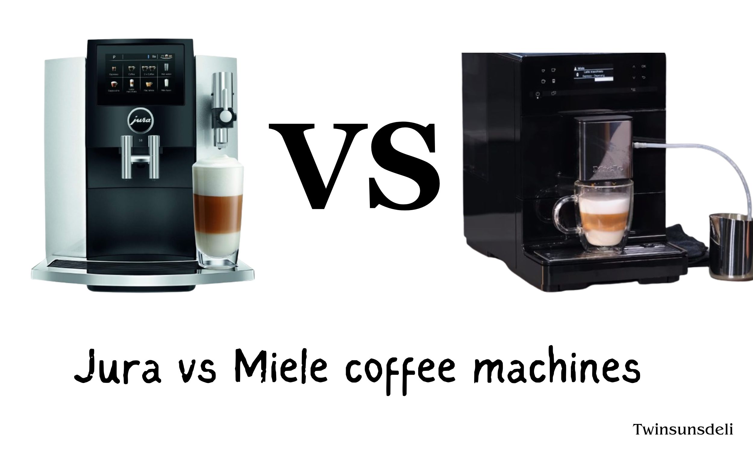 Jura vs Miele coffee machines
