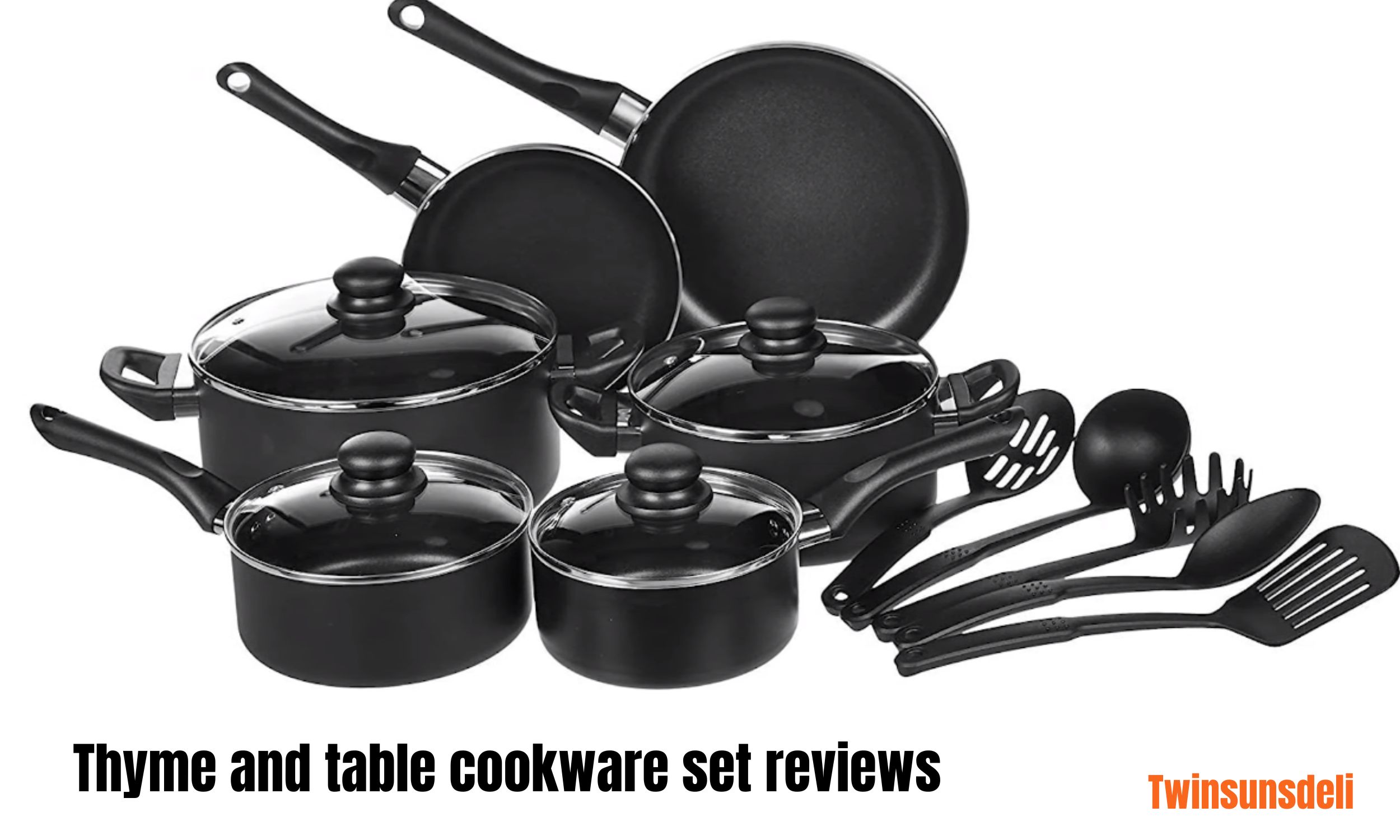 Thyme and table cookware set reviews