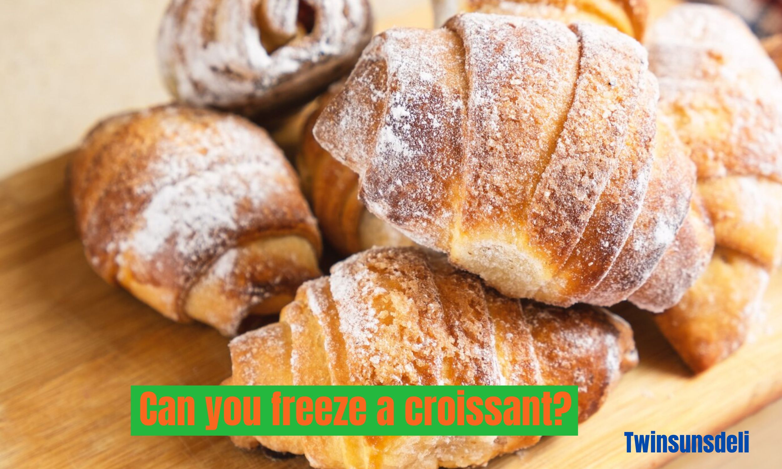 Can you freeze a croissant?