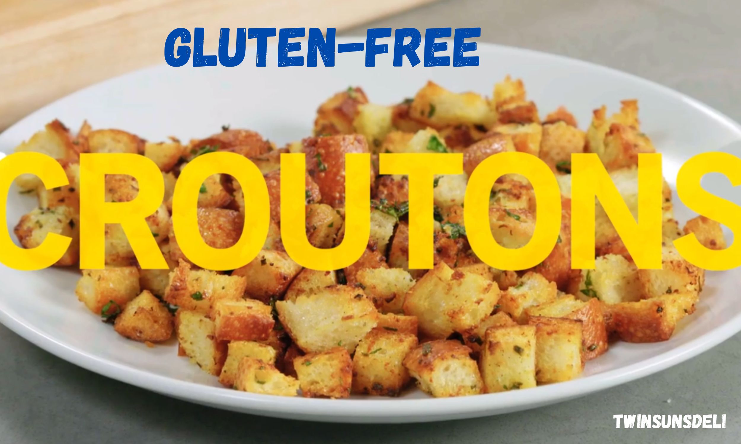 Gluten-free croutons recipe