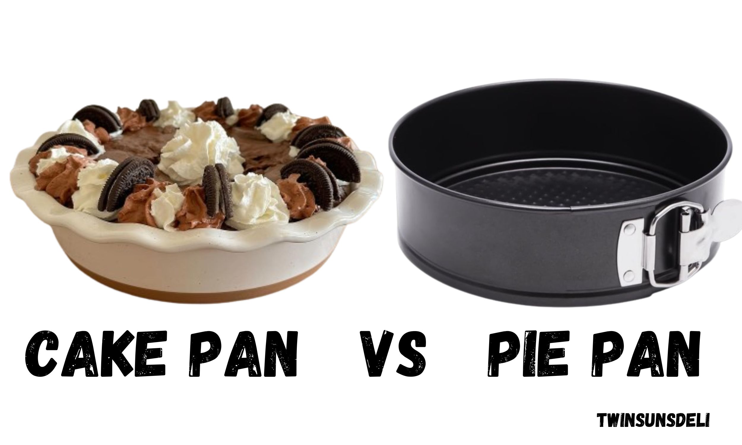 Cake pan vs Pie pan